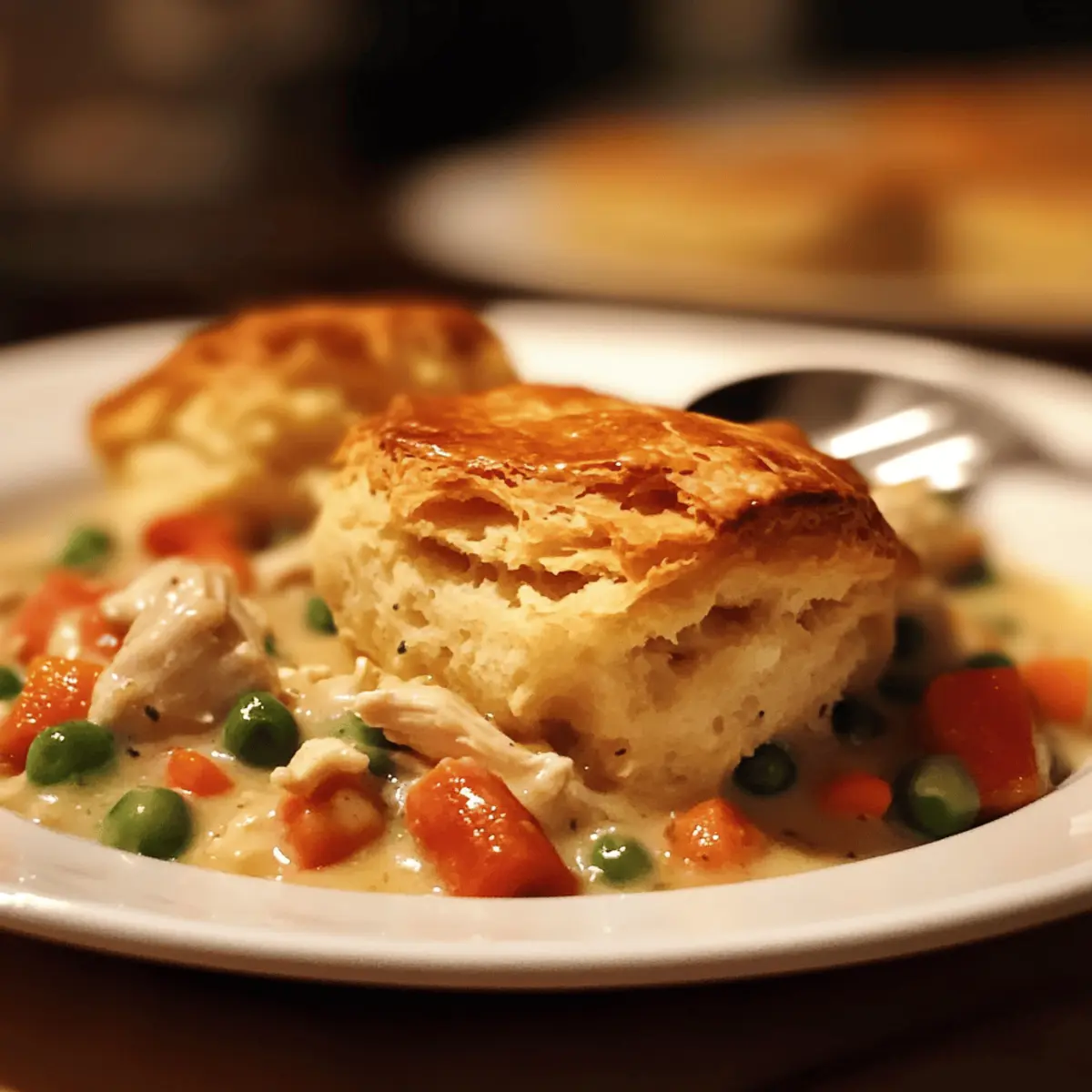 Red Lobster Biscuit Chicken Pot Pie