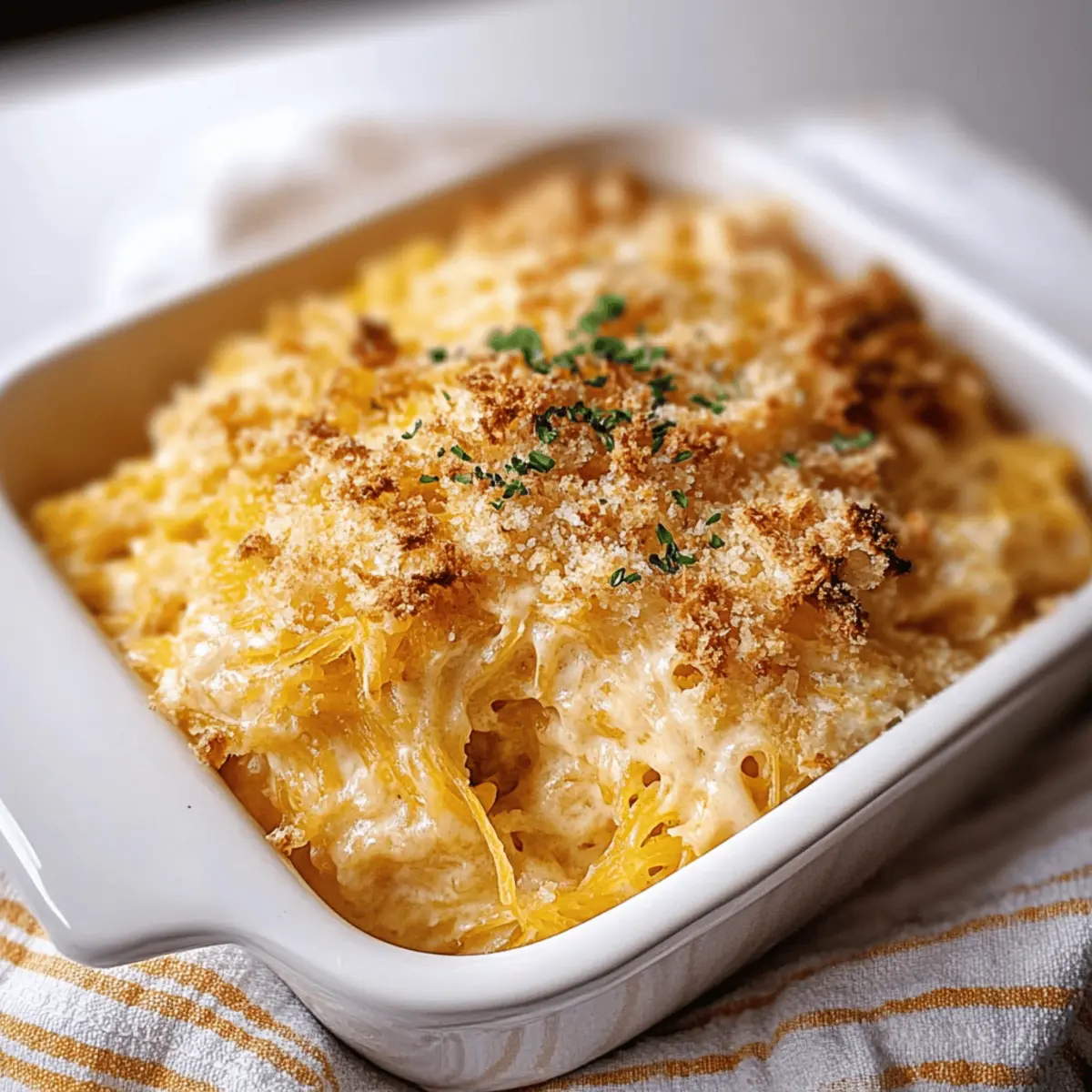 Spaghetti Squash Mac And Cheese b5o76l