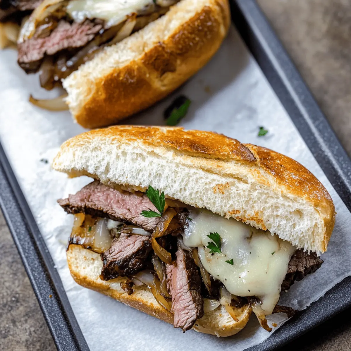 Savory Steak Sandwich with Herb Butter in 30 Minutes 4 Steak Sandwich