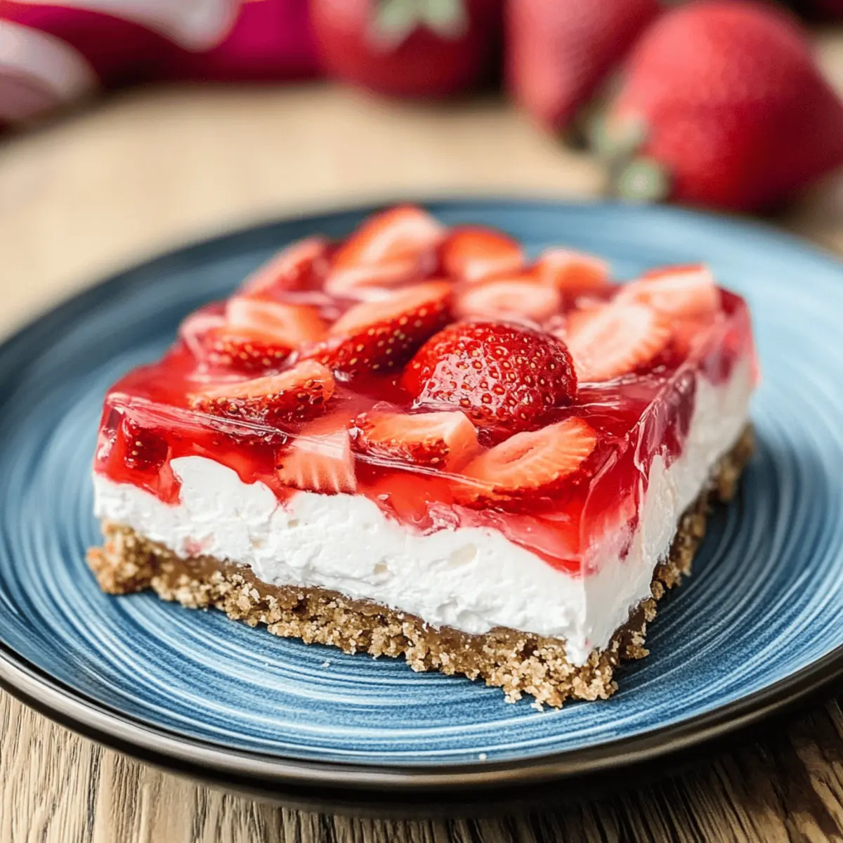 Strawberry Pretzel Salad lfprjf