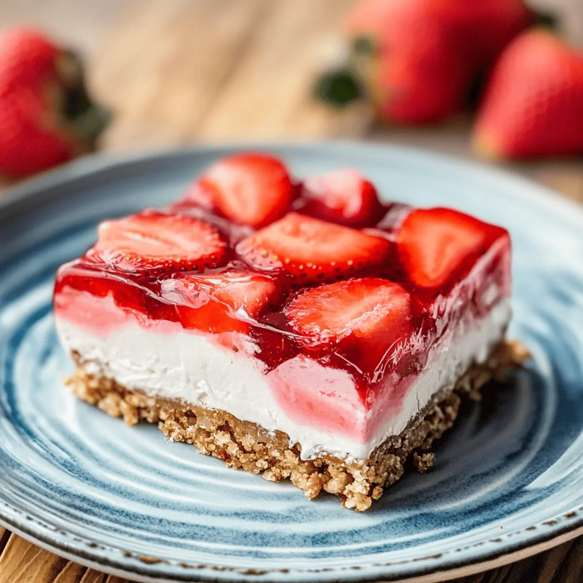 Strawberry Pretzel Salad wq027b