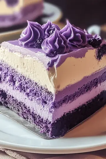 Ube Tres Leches Cake