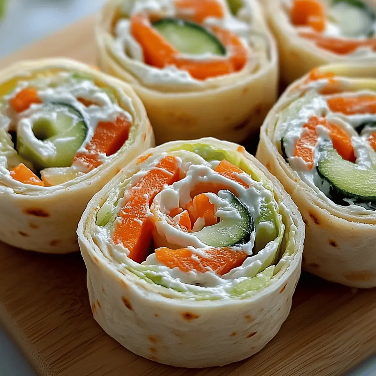 Vegetable Tortilla Roll Ups lc5yuh