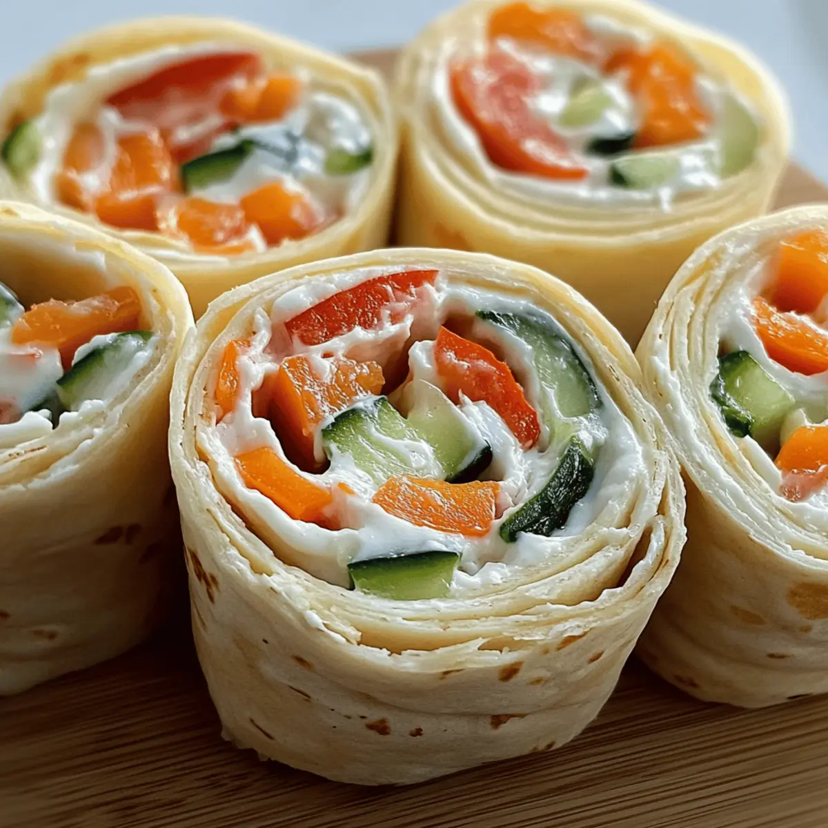 Delicious Vegetable Tortilla Roll Ups for Quick Snacks 4 Vegetable Tortilla Roll Ups