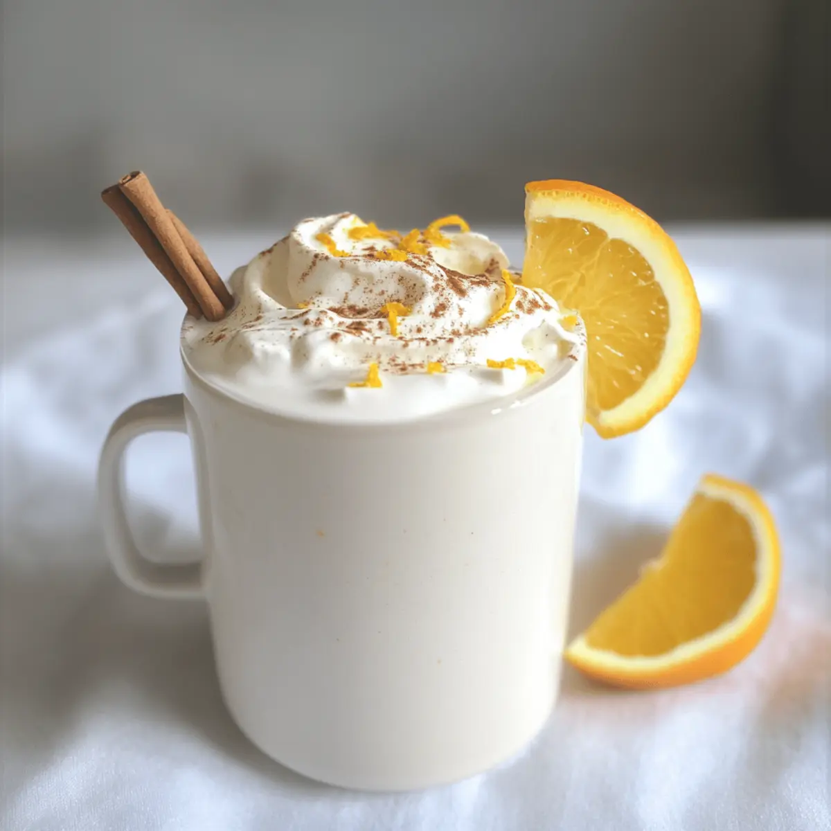 Creamy White Chocolate Orange Almond Cocoa for Cozy Nights 4 White chocolate orange almond cocoa