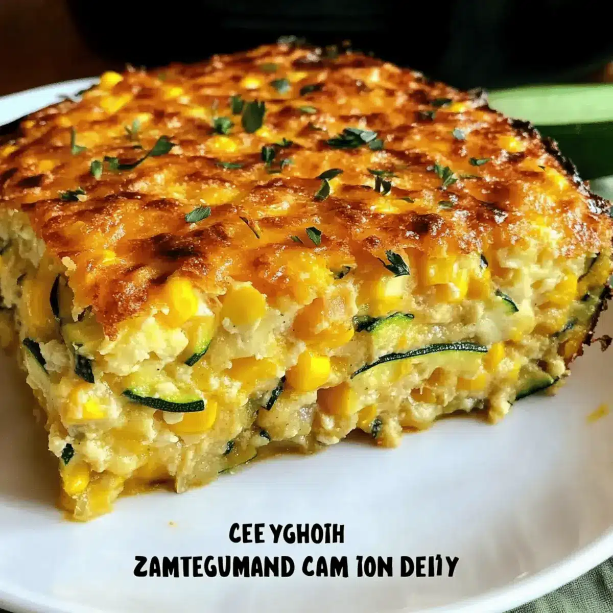 Zucchini Corn Egg Bake tu1tph