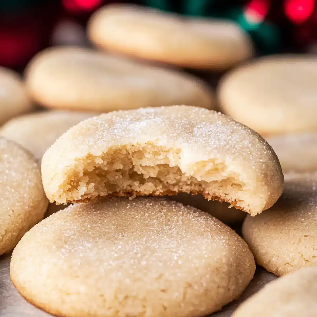 Chewy Sugar Cookies