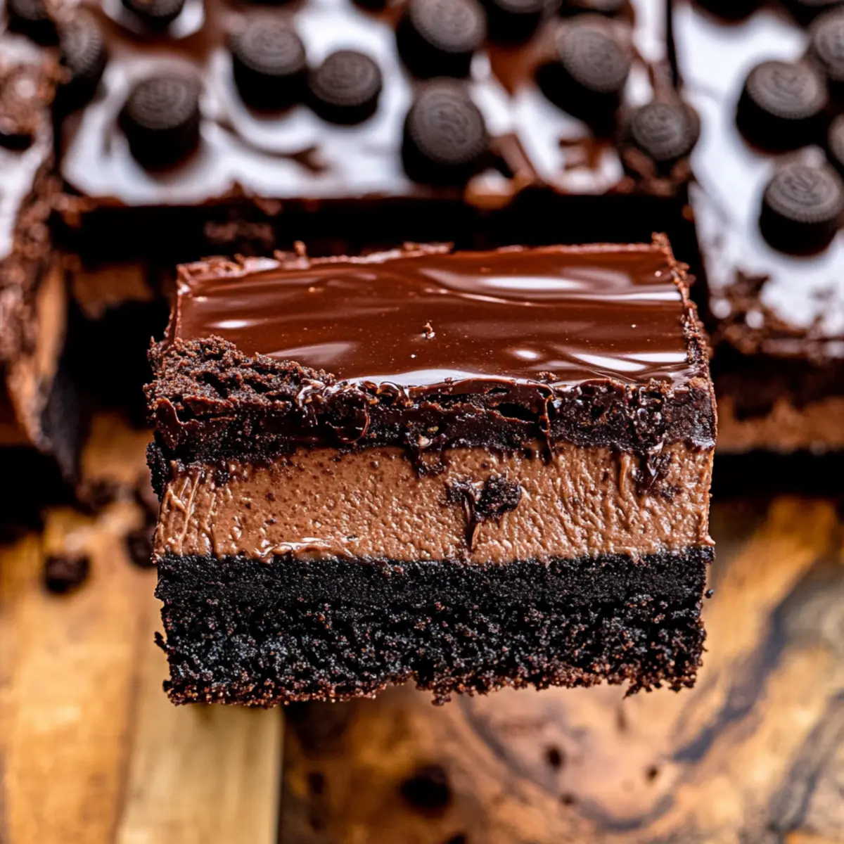 Chocolate Cheesecake Bars