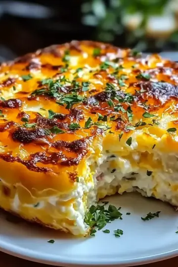 Baked Cottage Cheese Eggs