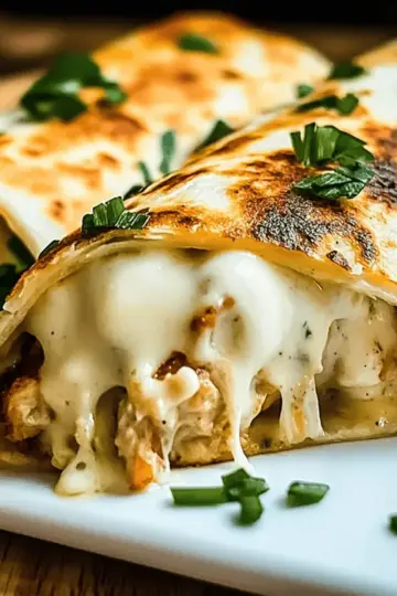 Cheesy Garlic Chicken Wraps: Flavorful Comfort in Every Bite 11 Cheesy Garlic Chicken Wraps