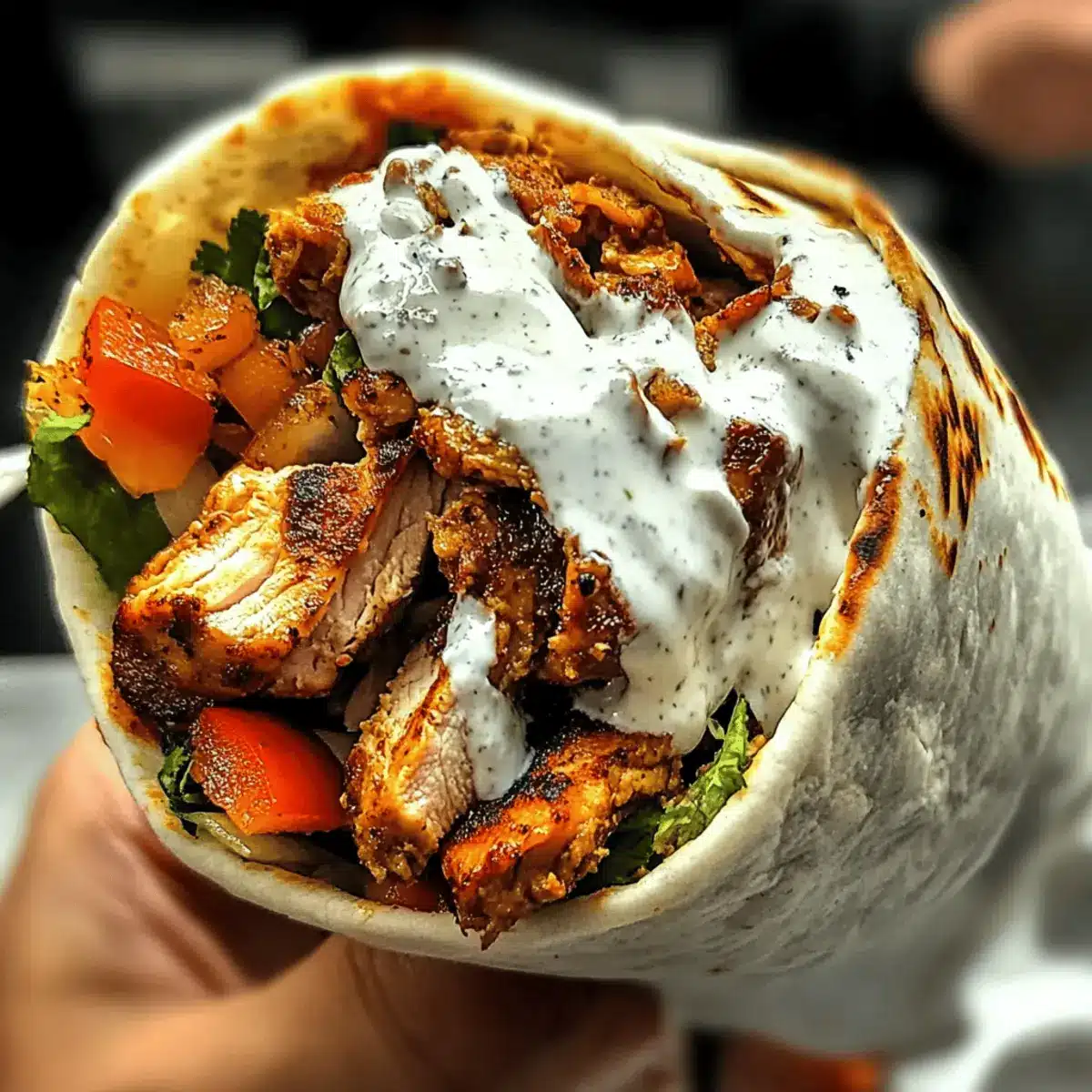 Savor Homemade Chicken Shawarma with Creamy Garlic Sauce 2 Chicken Shawarma with Creamy Garlic Sauce t5fgat