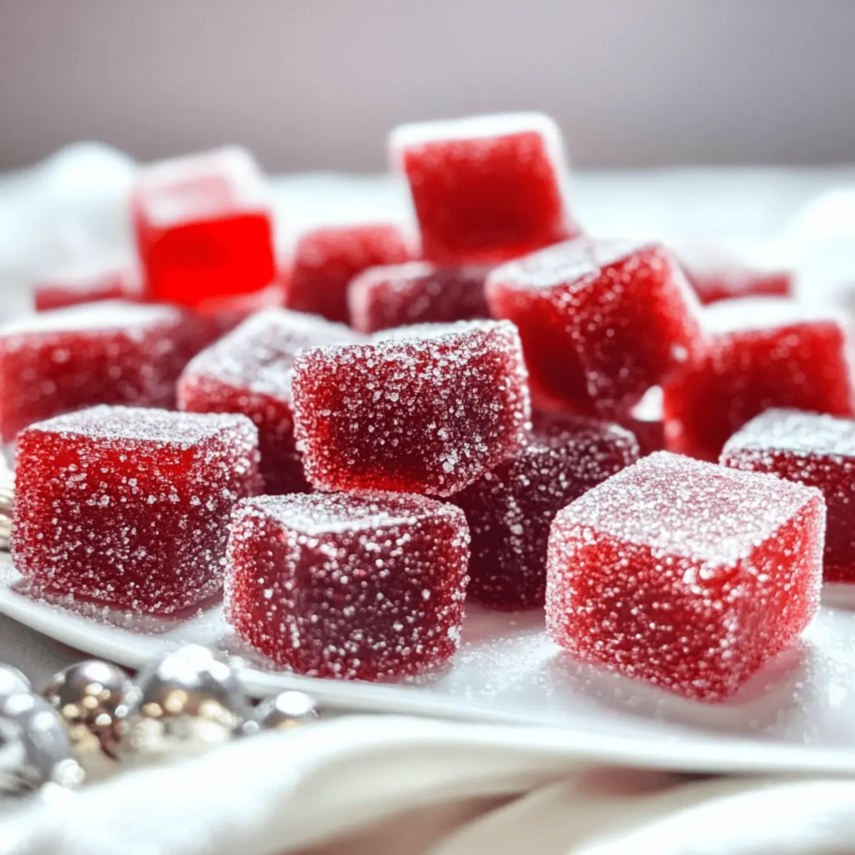 Delicious Homemade Cranberry Jelly Candies for Holiday Cheer 1 Cranberry Jelly Candies usuwyj
