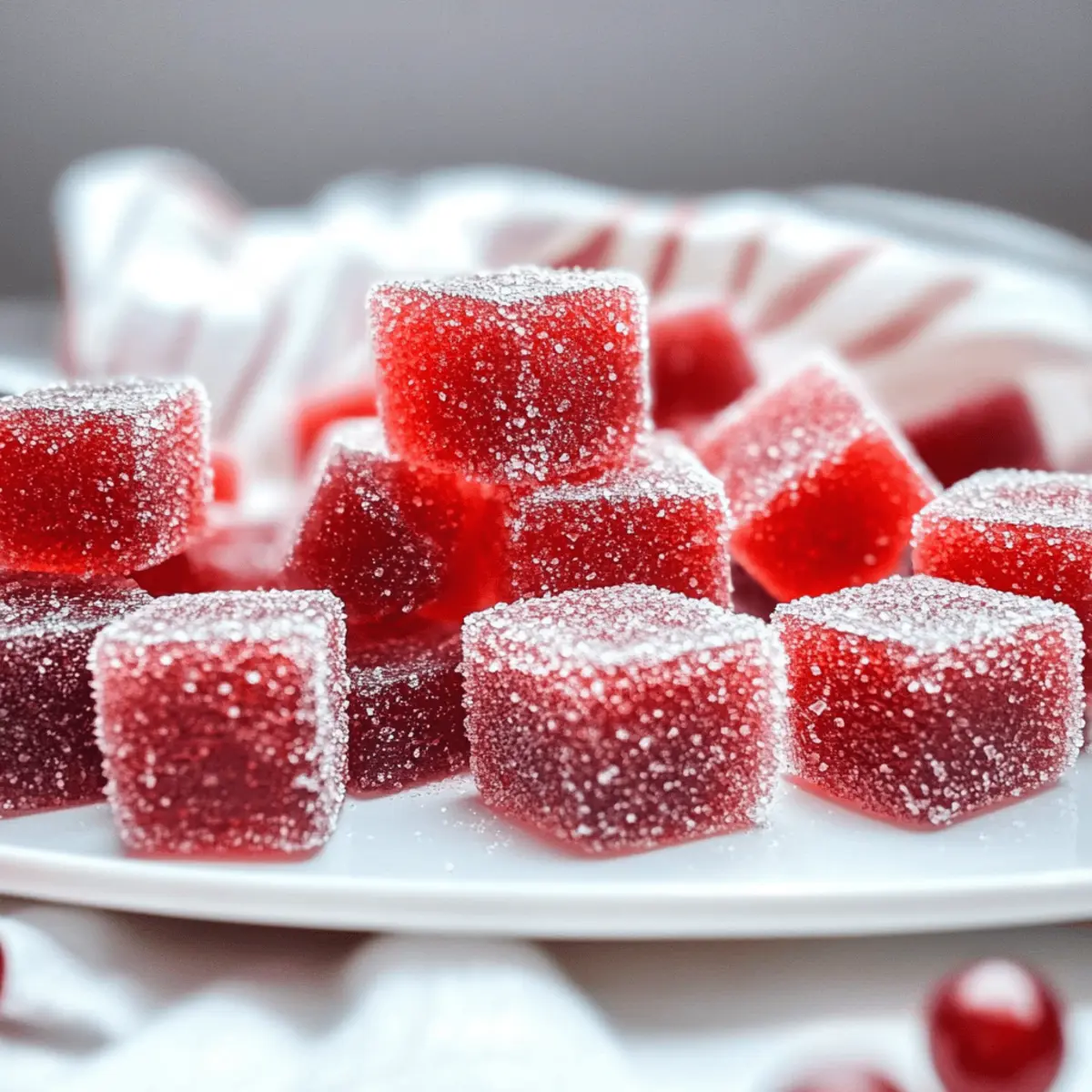 Delicious Homemade Cranberry Jelly Candies for Holiday Cheer 2 Cranberry Jelly Candies wvsqwj