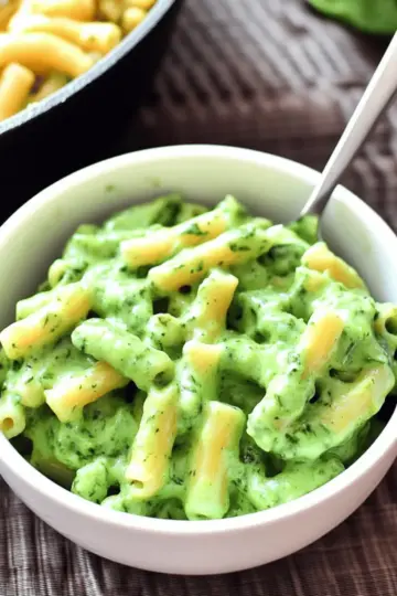 Creamy Spinach Mac and Cheese xqiy2z