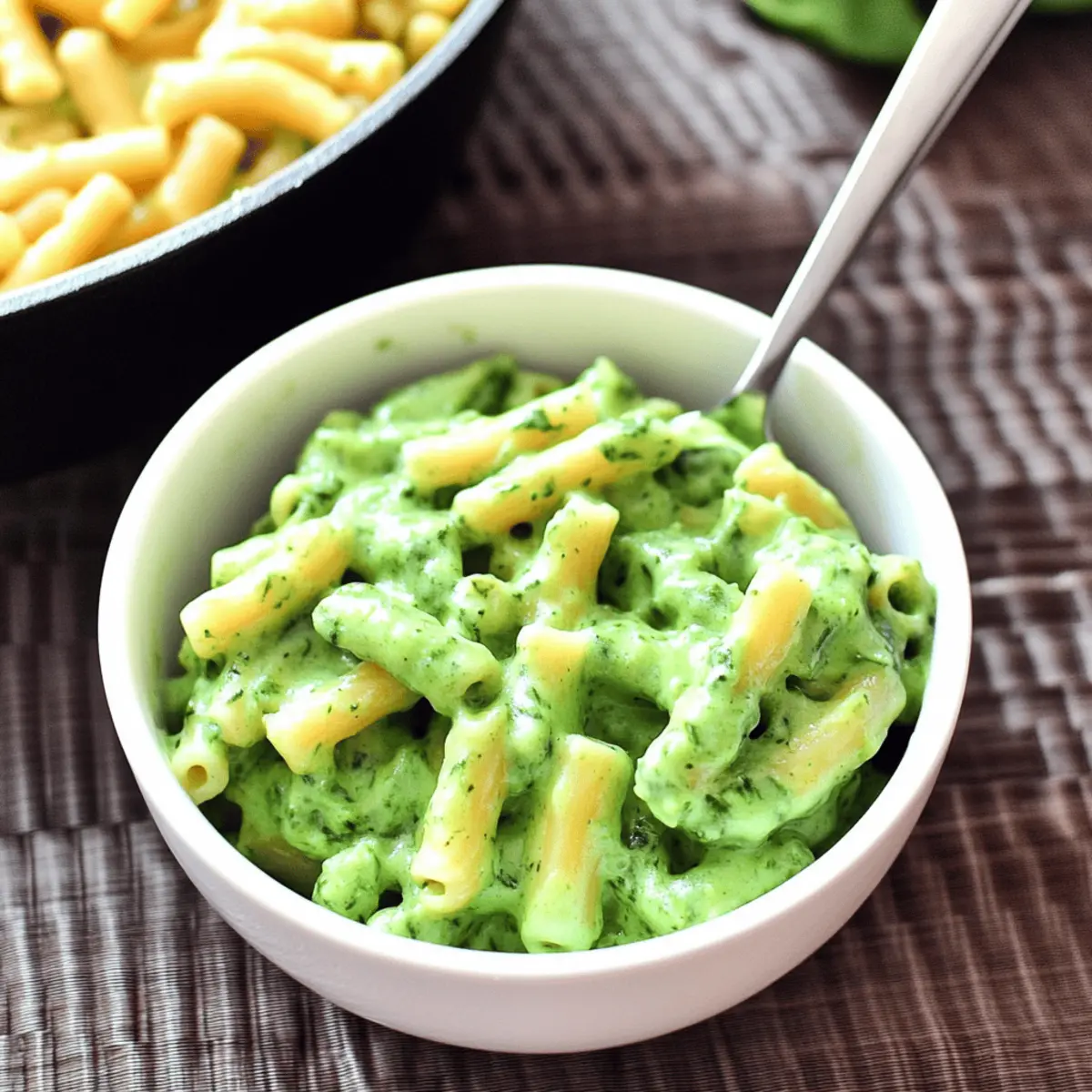 Creamy Spinach Mac and Cheese