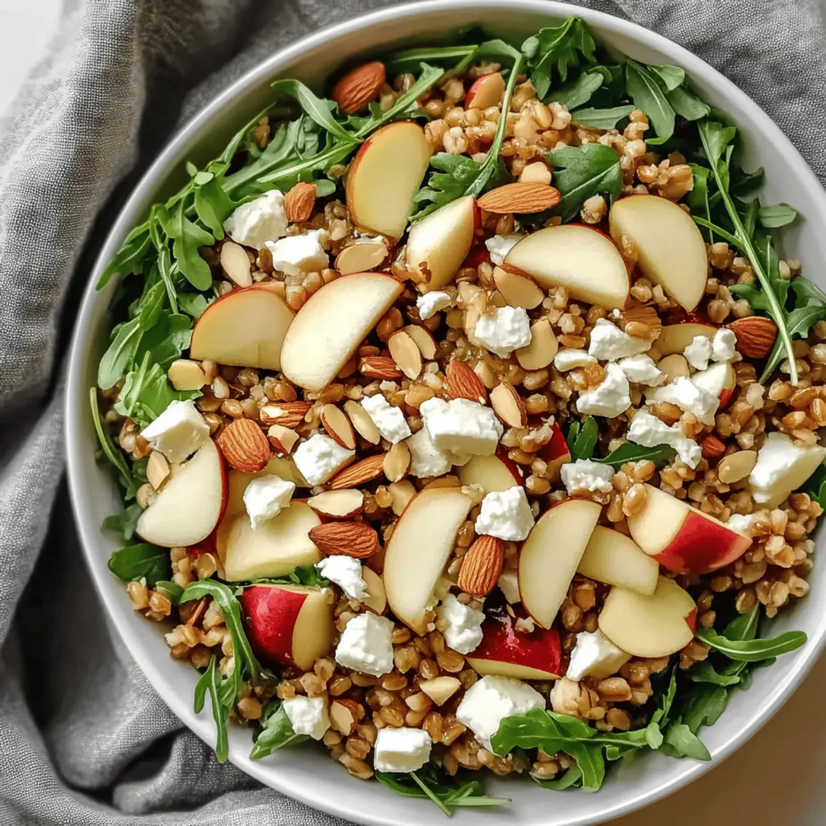 Crunchy Apple Farro Salad souaog