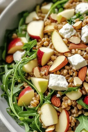Crunchy Apple Farro Salad for a Refreshing Lunch Delight 17 Crunchy Apple Farro Salad