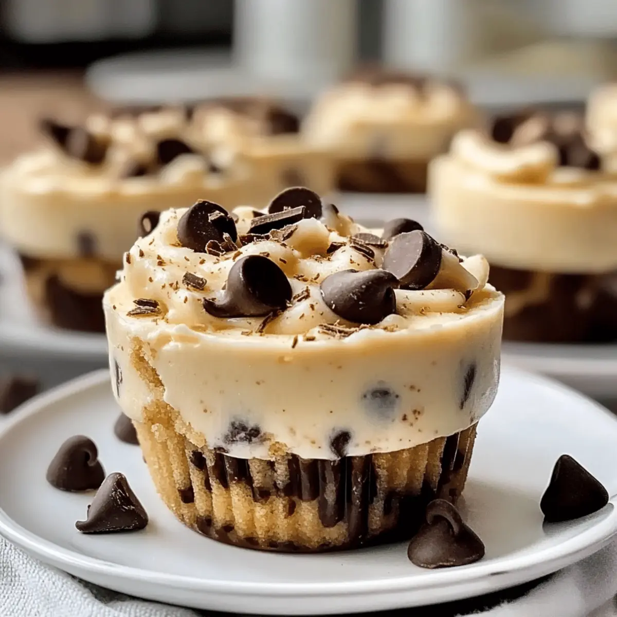 High Protein Yogurt Cookie Dough Cups mfzvby