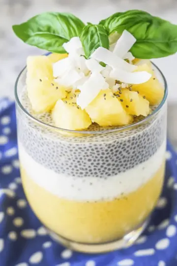 Creamy Pineapple Coconut Chia Pudding to Brighten Mornings 33 Pineapple Coconut Chia Pudding
