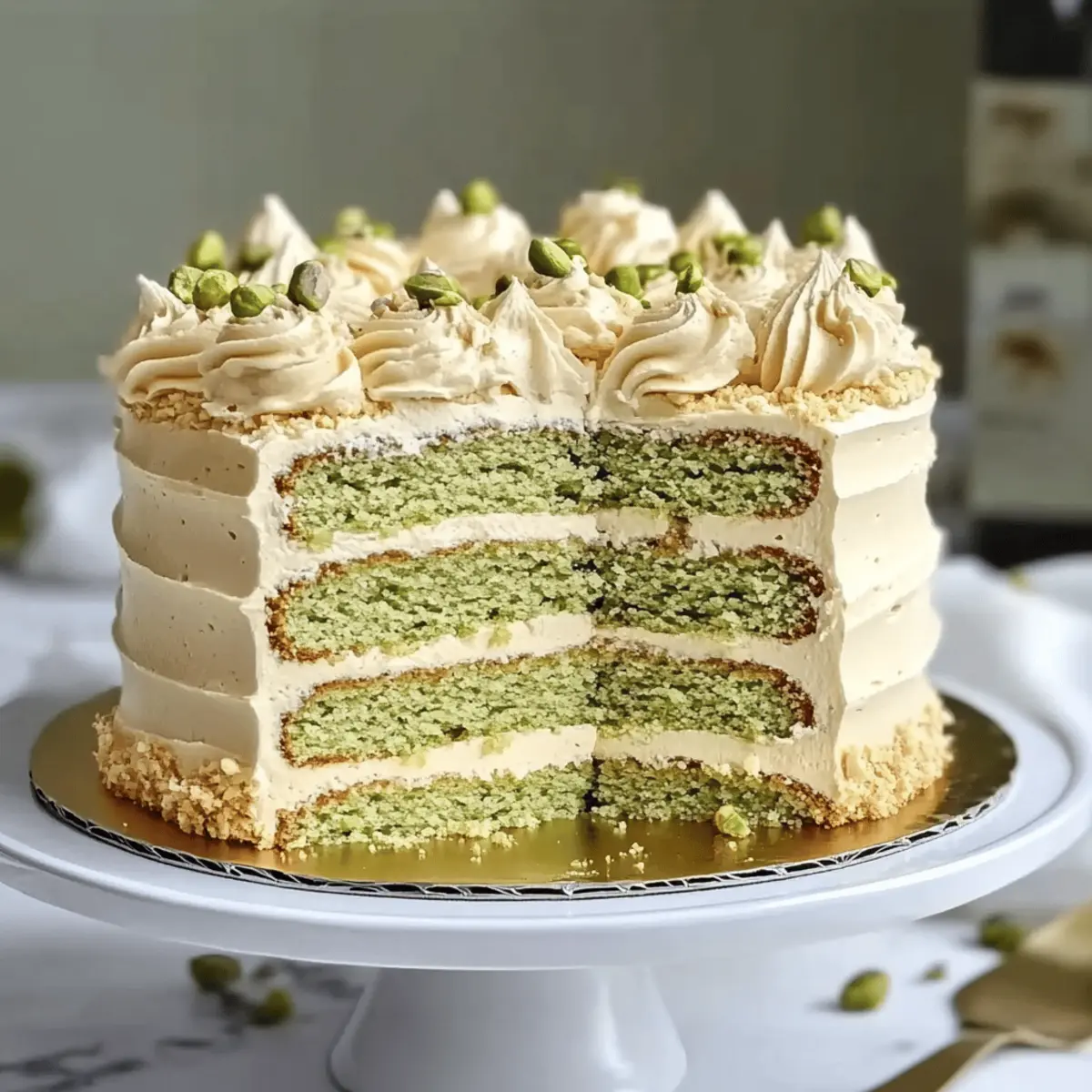 Decadent Pistachio Dacquoise Cake for Your Next Celebration 2 Pistachio Dacquoise Cake aqbz1r