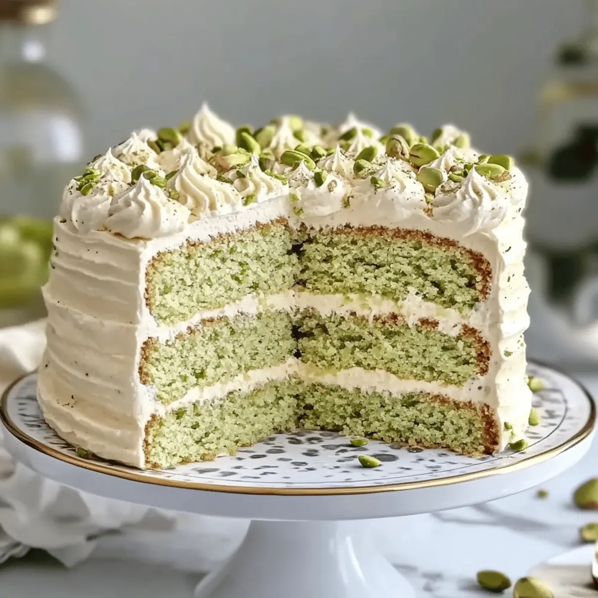 Decadent Pistachio Dacquoise Cake for Your Next Celebration 3 Pistachio Dacquoise Cake h66zp8