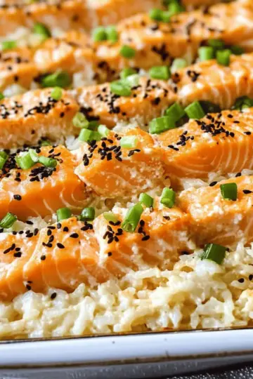 Salmon Sushi Bake vjobse