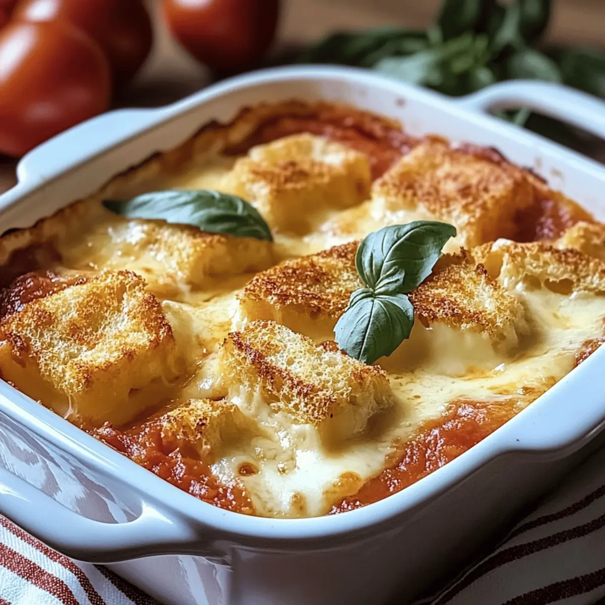 Tomato Soup and Grilled Cheese Casserole