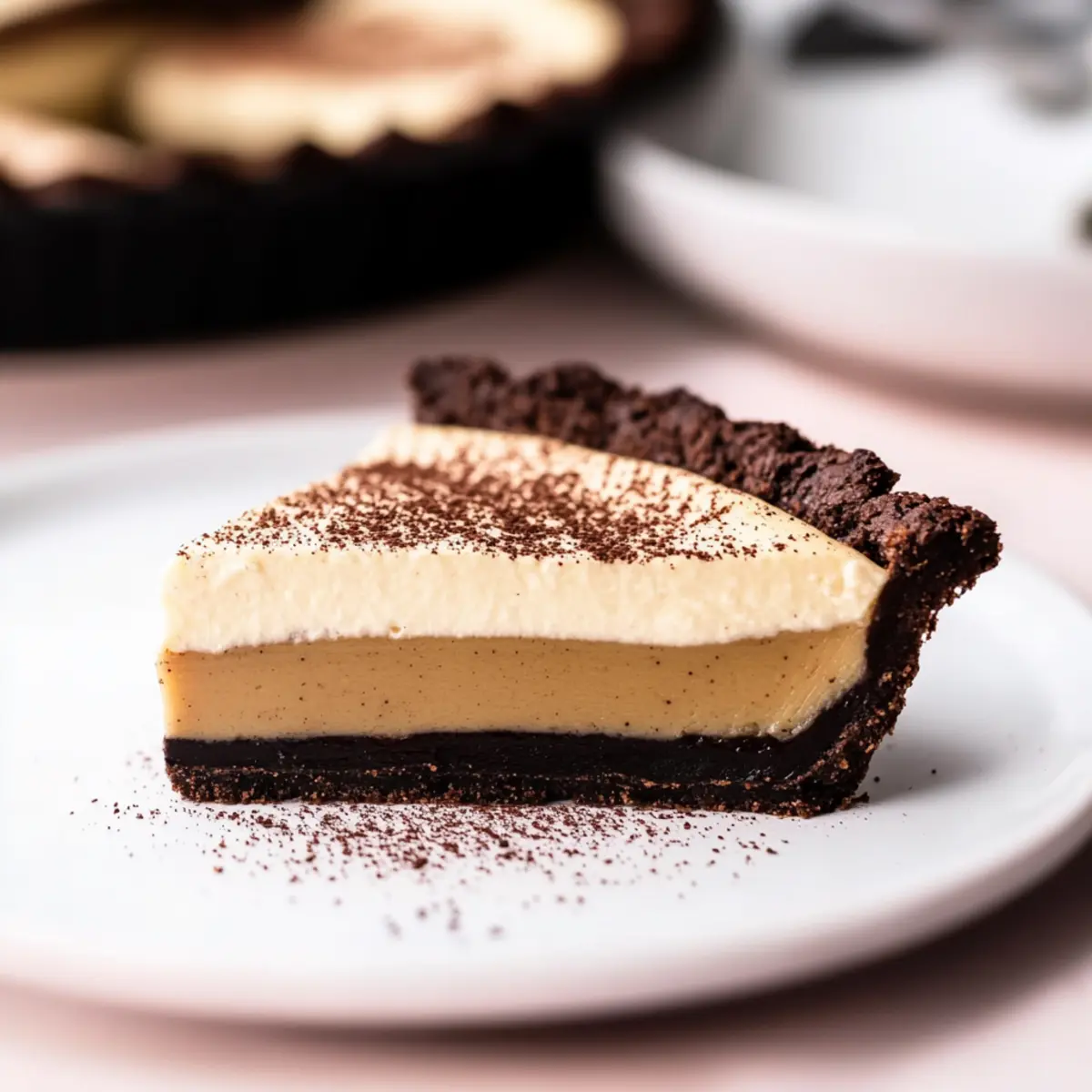 Coffee Custard Pie