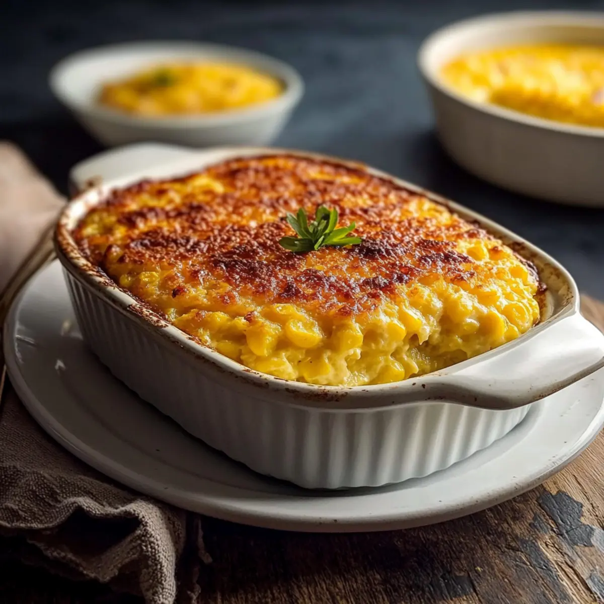 Ruths Chris Corn Pudding