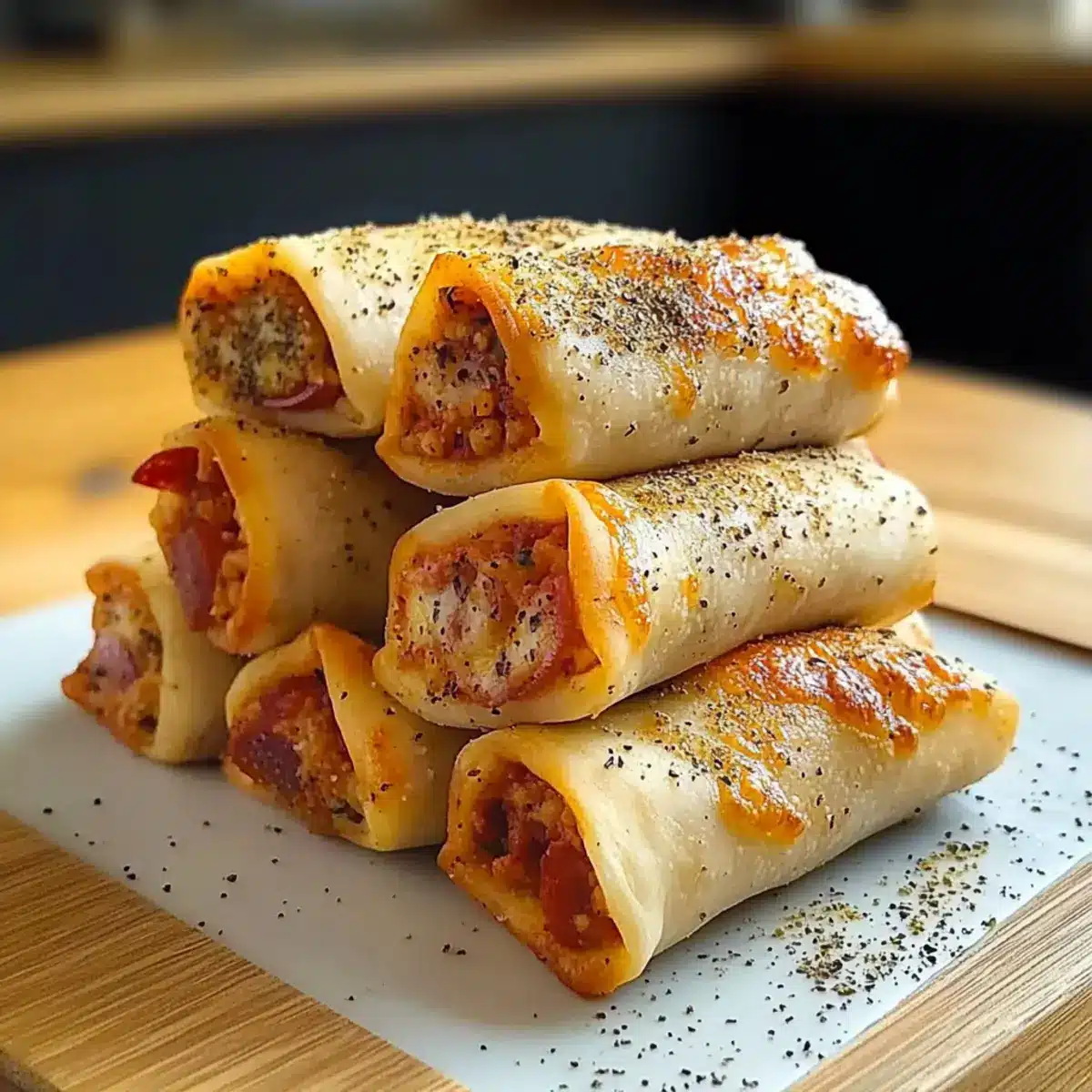 Pepperoni Pizza Rolls