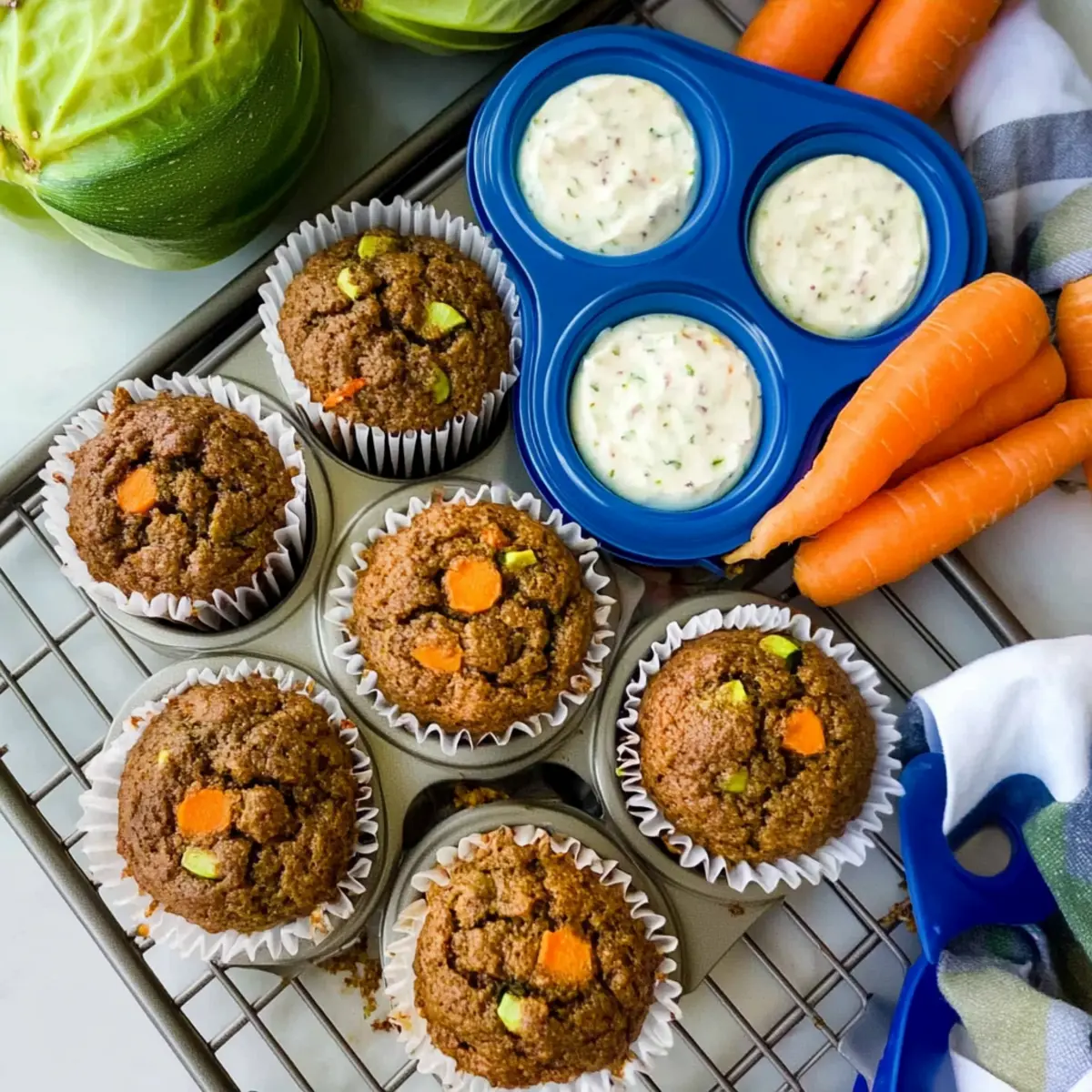 Veggie-Loaded Lunch Box Muffins