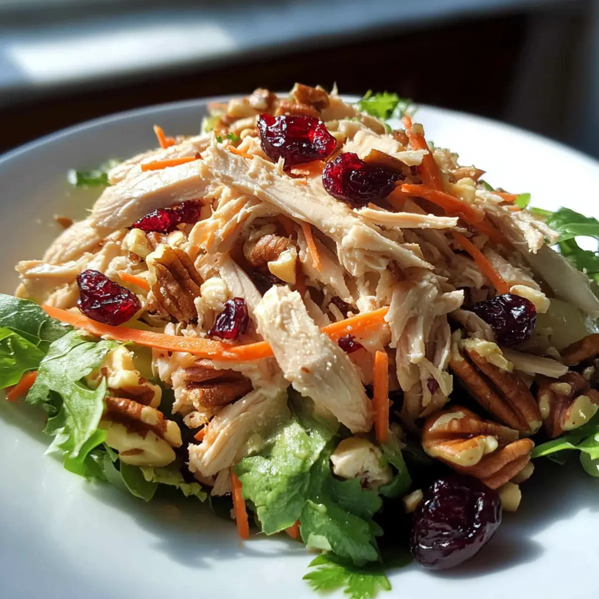 Asian Chicken Cranberry Salad
