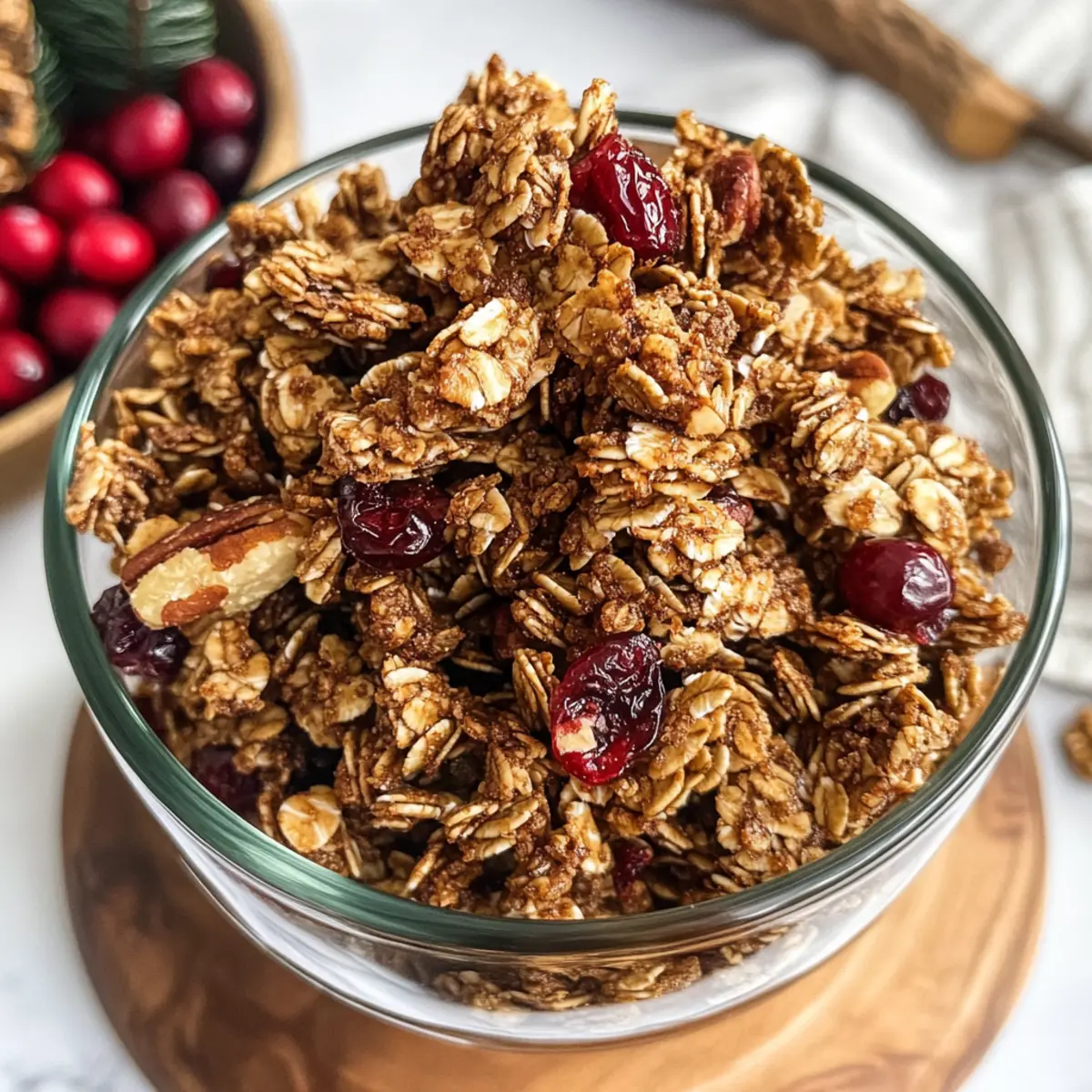 Cozy Up with Holiday Gingerbread Granola Delight 4 Holiday Gingerbread Granola