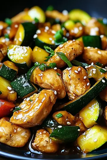 Savory Chicken Zucchini Stir Fry Ready in 30 Minutes 9 Chicken Zucchini Stir Fry