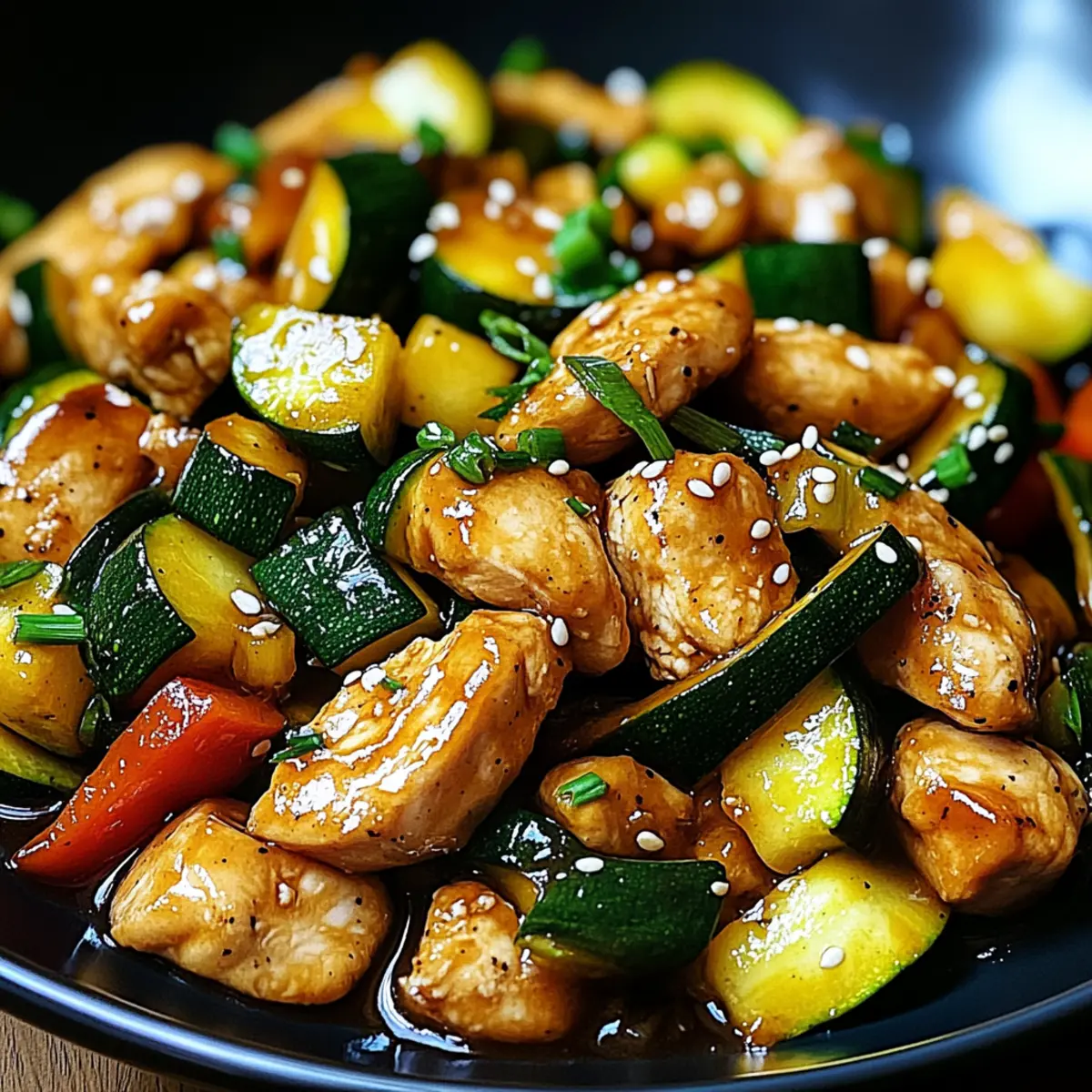 Savory Chicken Zucchini Stir Fry Ready in 30 Minutes 4 Chicken Zucchini Stir Fry