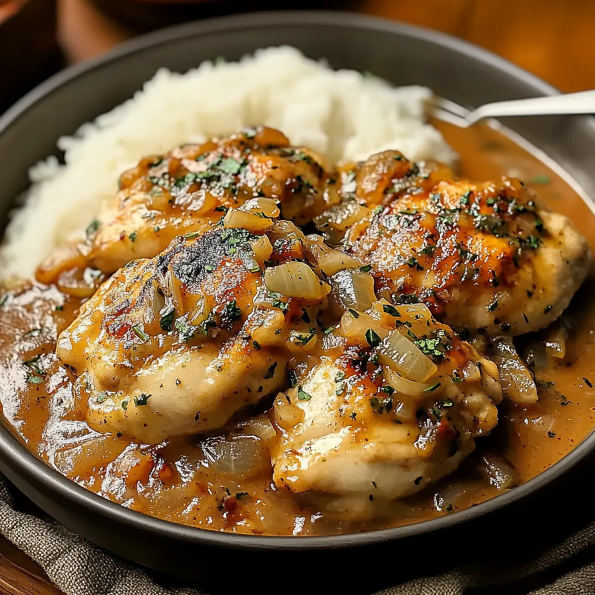 Southern Smothered Chicken