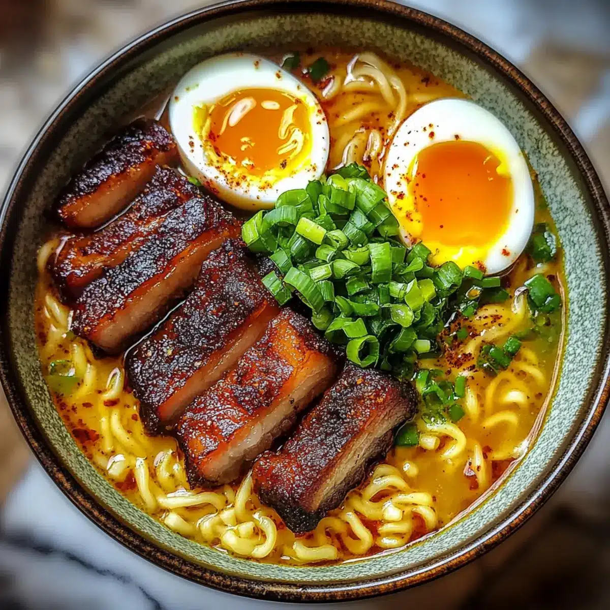 Savory Roasted Pork Belly Ramen with Soy Eggs Recipe Delight 2 43b5bfc8 d208 40b6 a4d9