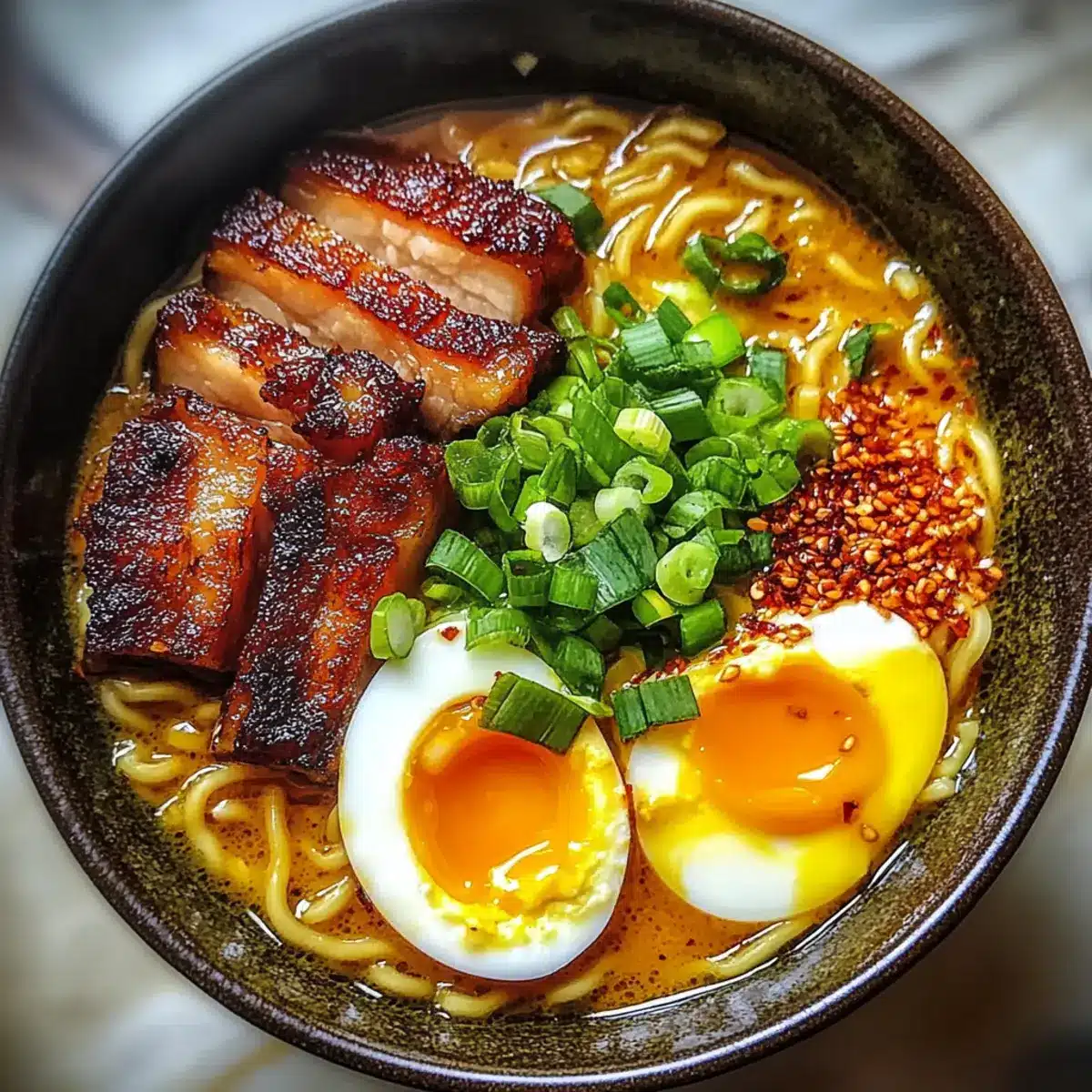 Savory Roasted Pork Belly Ramen with Soy Eggs Recipe Delight 1 43b5bfc8 d208 40b6 a4d9 10e33099edd9tr er1yda