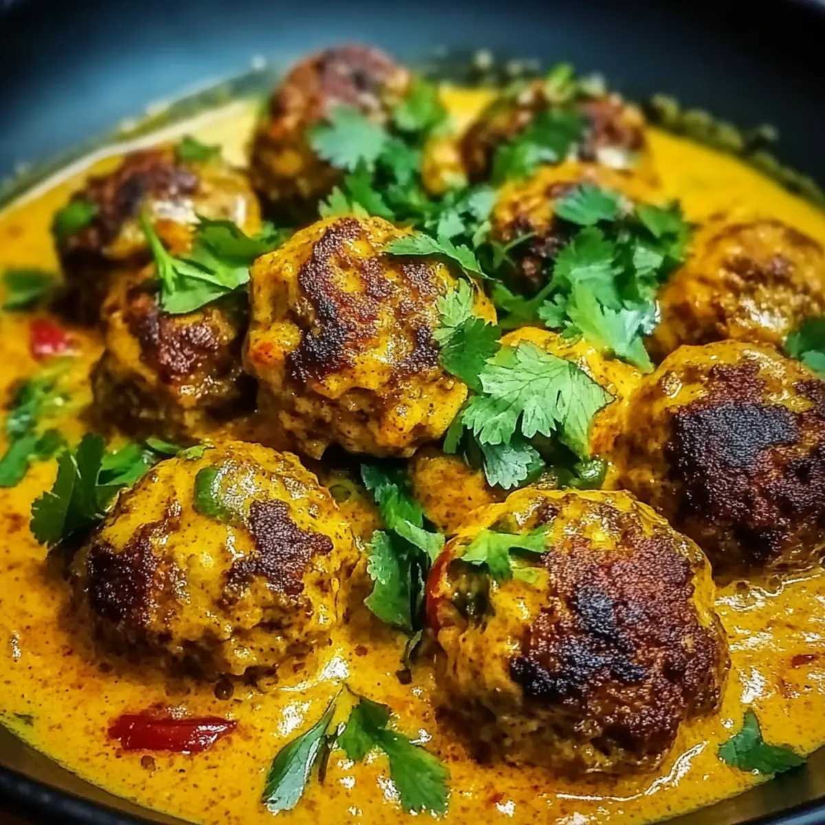 Jerk Meatballs in Coconut Curry Sauce: A Flavorful Escape 4 Jerk Meatballs In Coconut Curry Sauce