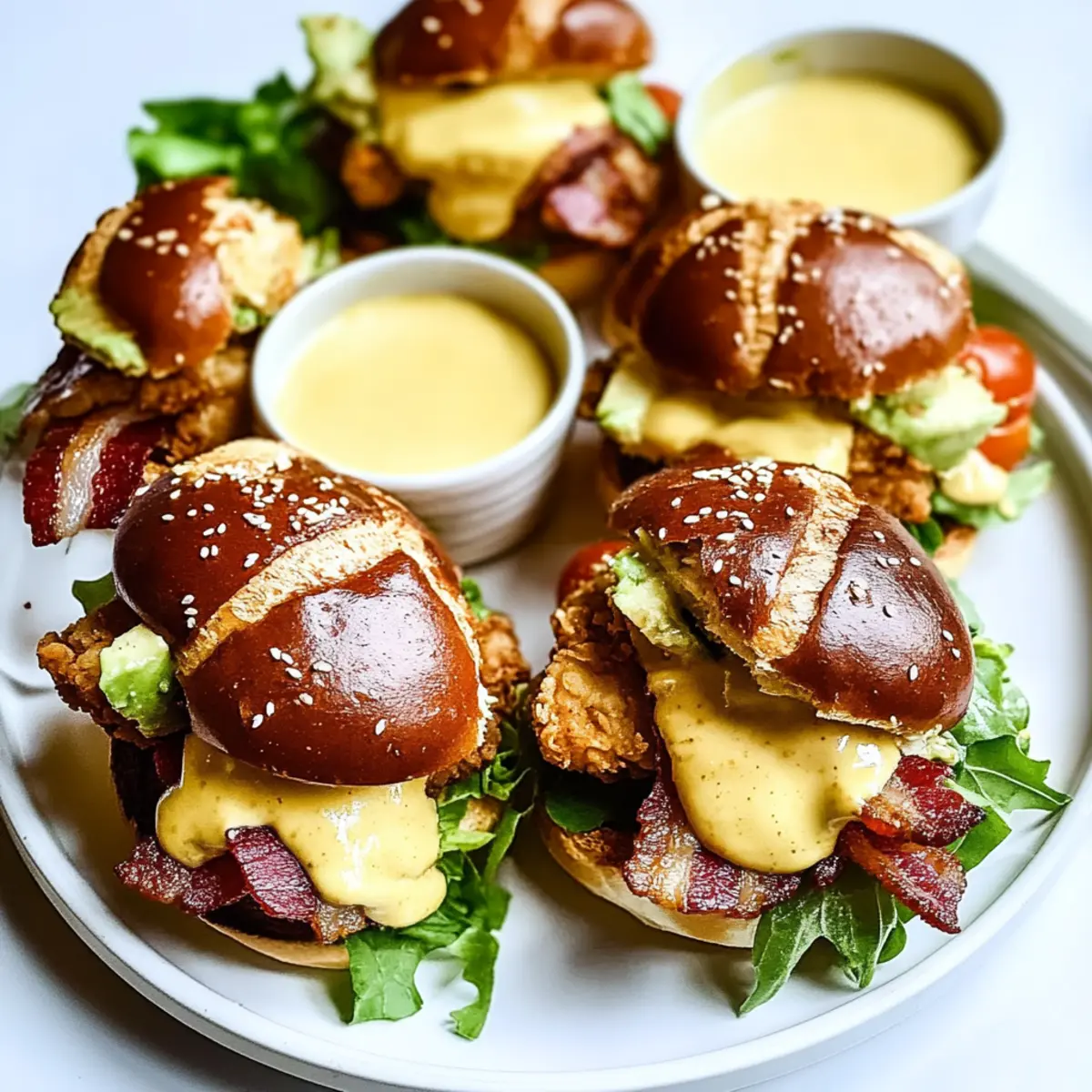 Honey Mustard BLT Chicken Sliders That Wow Every Guest 4 Honey Mustard BLT Chicken Sliders