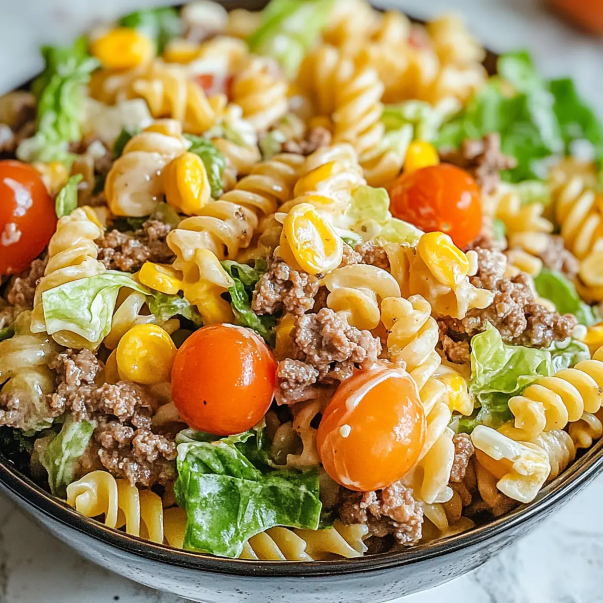 Big Mac Pasta Salad: A Fun Twist on Classic Comfort Food 4 Big Mac Pasta Salad