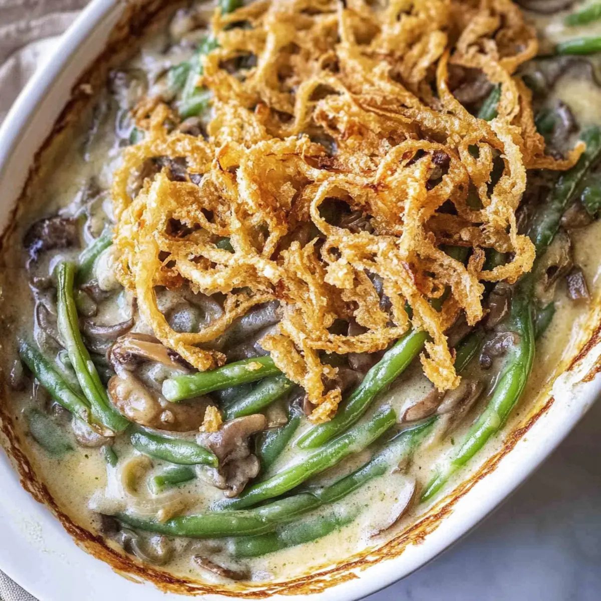 Creamy Campbells Green Bean Casserole for Cozy Gatherings 4 Campbells Green Bean Casserole