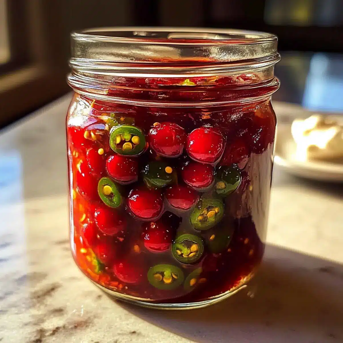 Sweet & Spicy Cranberry Jalapeño Cowboy Candy Delight 4 Cranberry Jalapeño Cowboy Candy