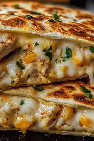 Garlic Chicken Wraps