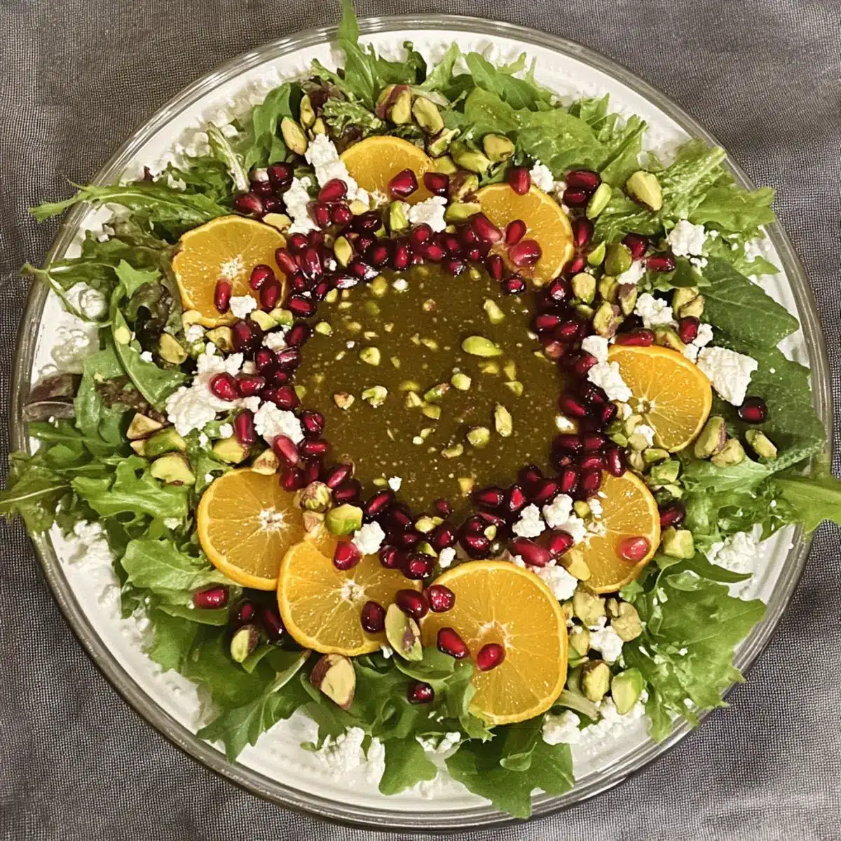 Festive Christmas Salad with Citrus Vinaigrette Delight 4 Christmas Salad