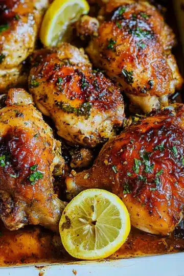Baked Lemon Butter Chicken