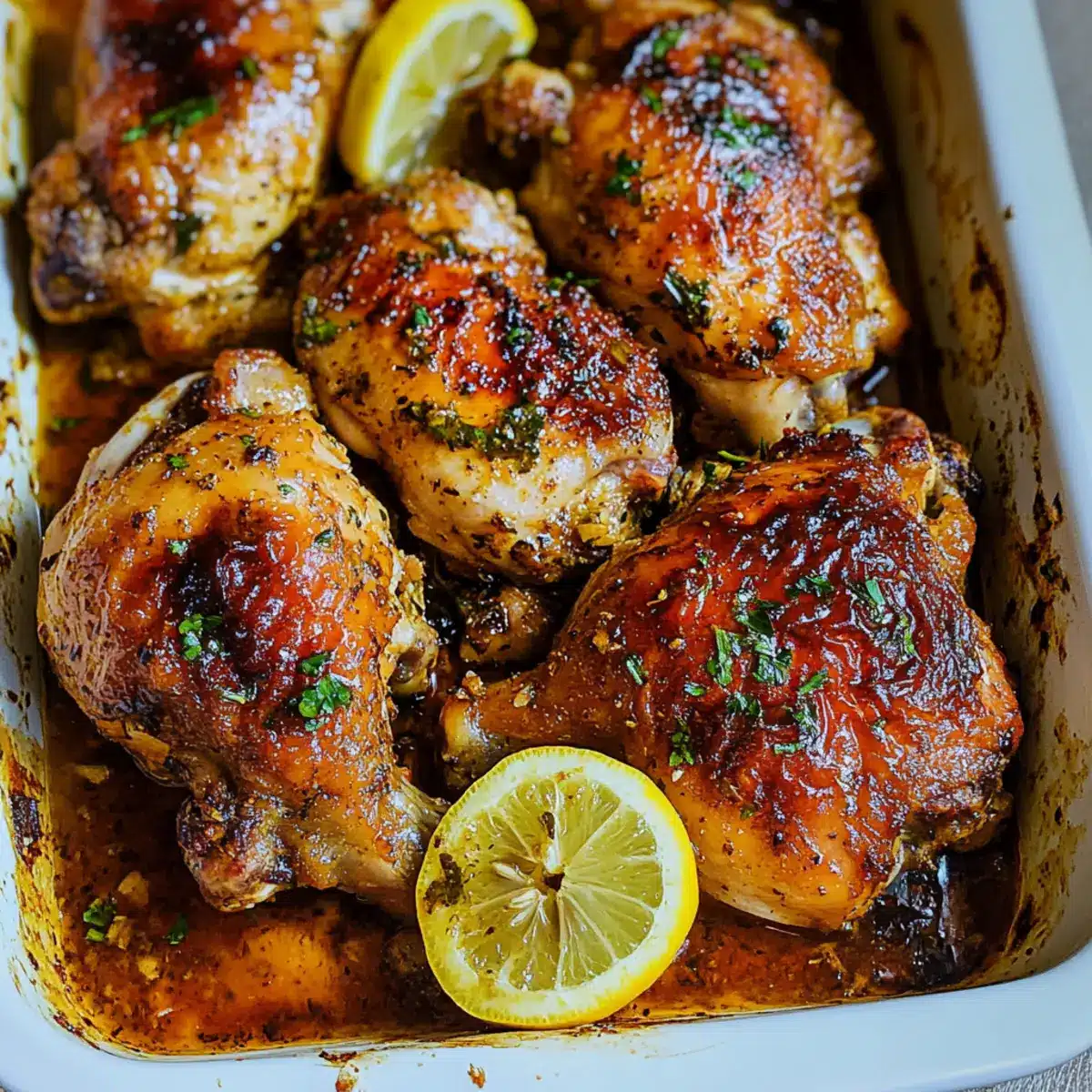 Baked Lemon Butter Chicken