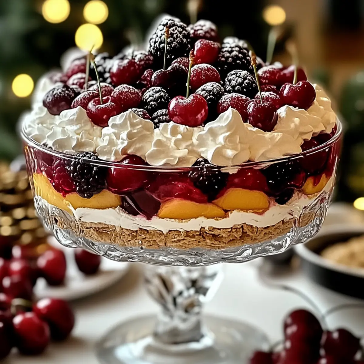 Indulgent Christmas Pavlova Trifle for Festive Joy 4 Indulgent Christmas Pavlova Trifle