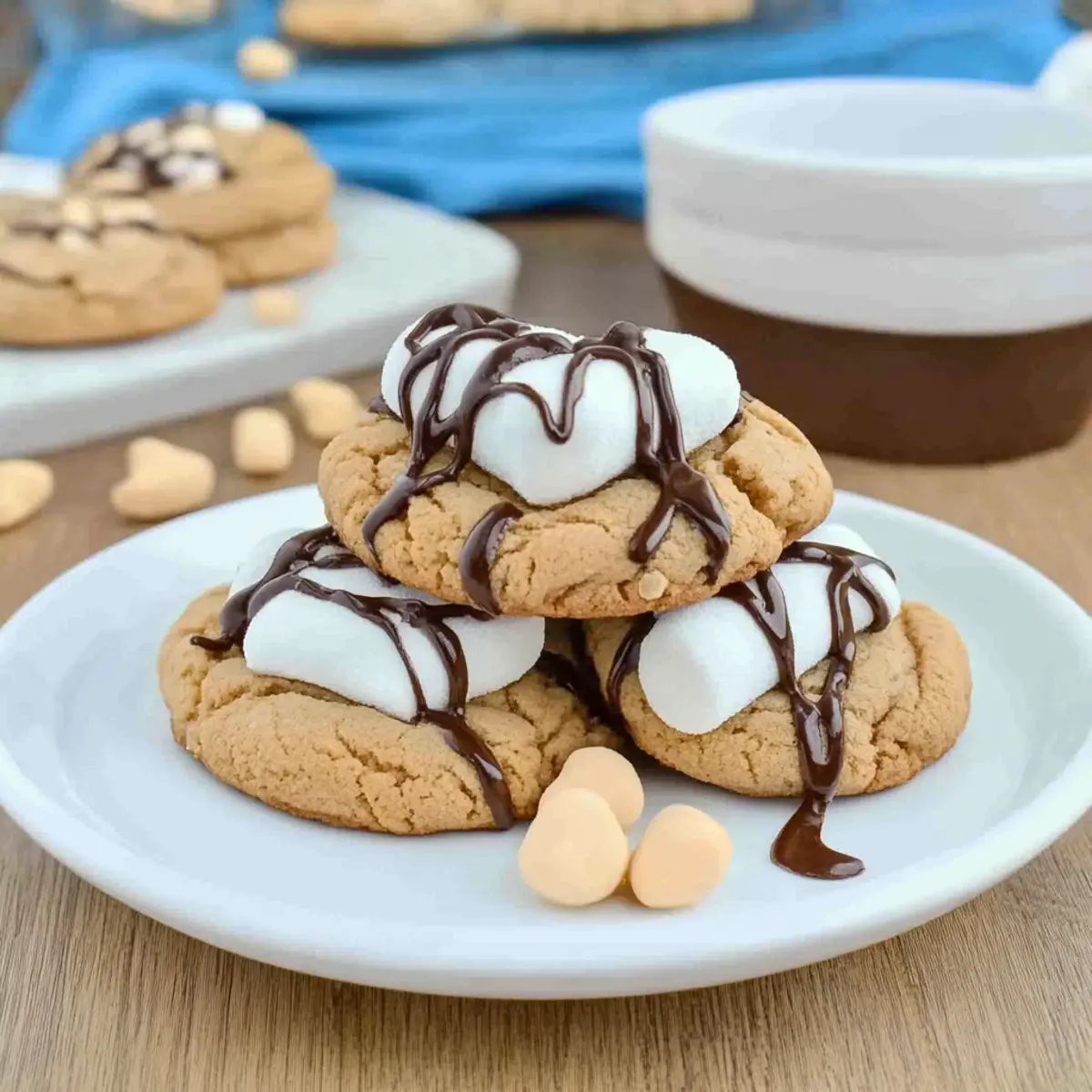 Fluffernutter Cookies