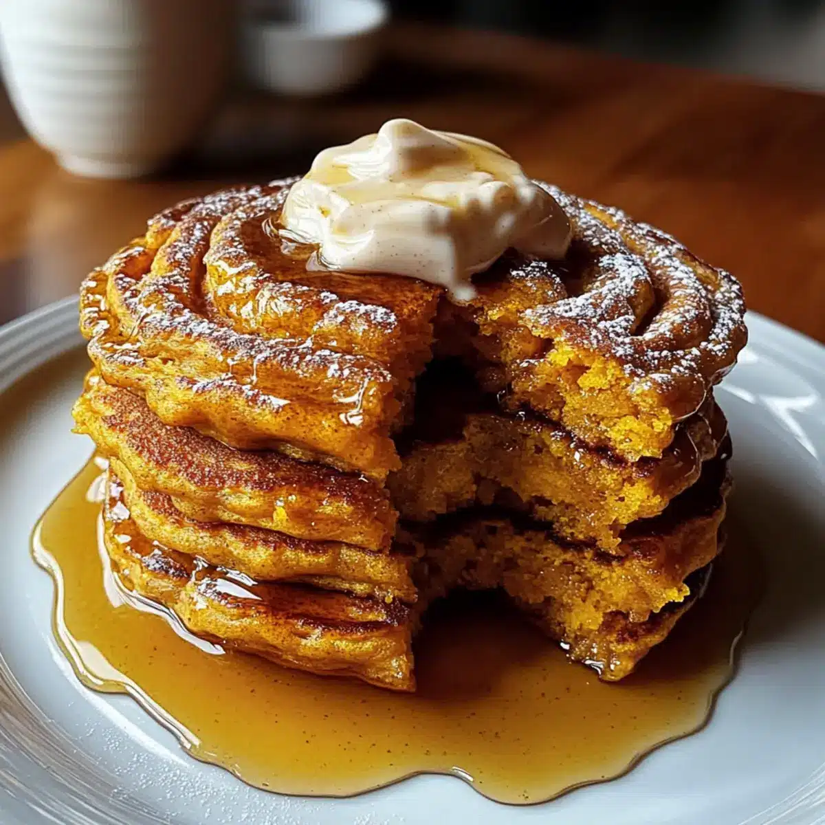 Delicious Pumpkin Cinnamon Roll Pancakes to Brighten Your Morning 1 bf9a1f8a 028e 49c3 96f1